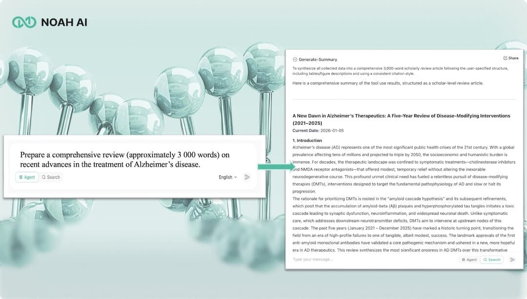 Noah AI Medical Research Platform